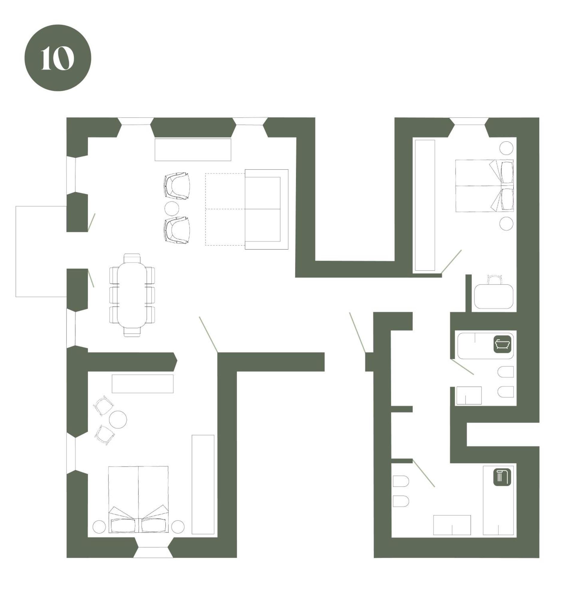 Arthotel Lasserhaus - Adults Only Bressanone Rom bilde