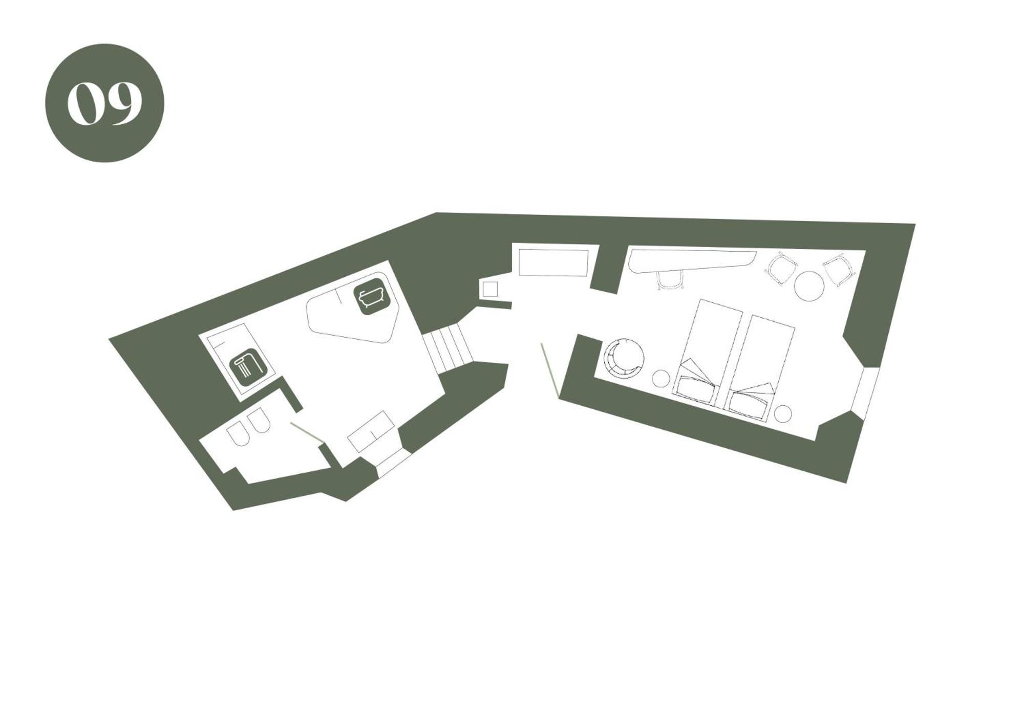 Arthotel Lasserhaus - Adults Only Bressanone Rom bilde